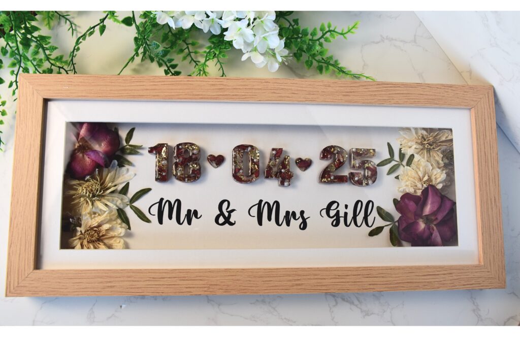 18 x 7 inches Date Frame 1