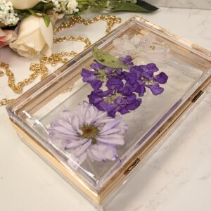 Resin Clutch Bag